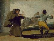 Francisco de Goya Friar Pedro Shoots El Maragato as His Horse Runs Off china oil painting artist